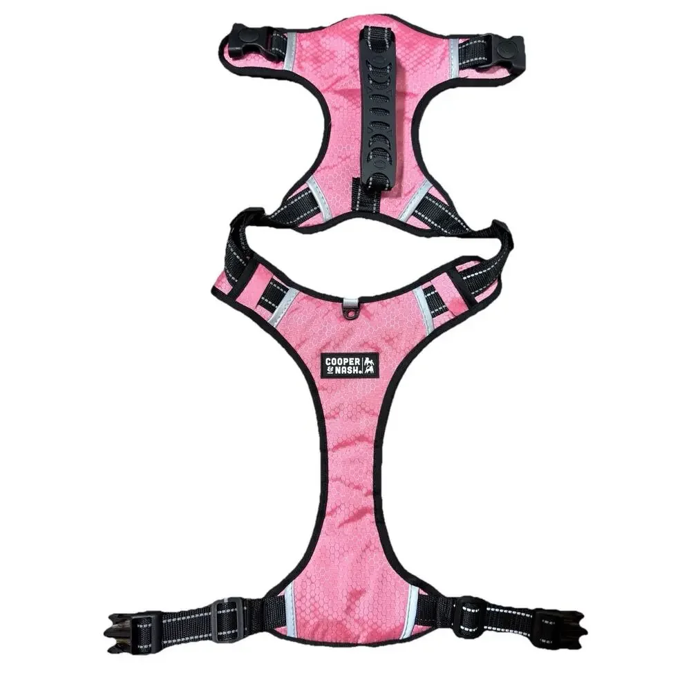 Cooper & Nash No Pull Pink Dog Harness Size Large 22-39” Chest Up To 75 Pounds